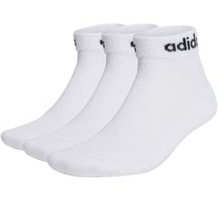 Kojinės vyrams Adidas, baltos, 3 poros цена и информация | Мужские носки | pigu.lt