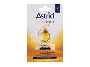 Veido kaukė Astrid Beauty Elixir moterims, 2x8 ml kaina ir informacija | Veido kaukės, paakių kaukės | pigu.lt