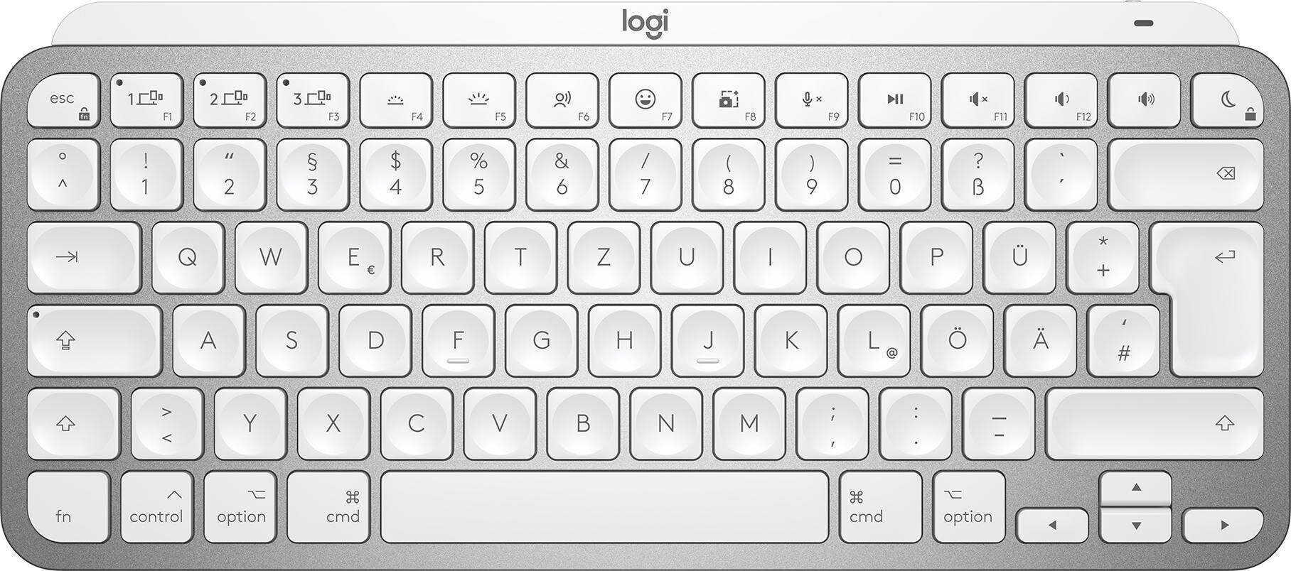 Logitech Mx Keys Mac Mini kaina ir informacija | Klaviatūros | pigu.lt