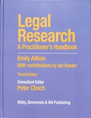 Legal Research: A Practitioner's Handbook 3rd Revised edition цена и информация | Книги по экономике | pigu.lt