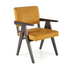 Kėdė Halmar W1, geltona kaina ir informacija | Virtuvės ir valgomojo kėdės | pigu.lt