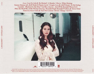 Lana Del Rey - Lust For Life, CD, Digital Audio Compact Disc цена и информация | Виниловые пластинки, CD, DVD | pigu.lt