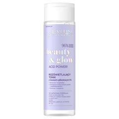 Veido tonikas Eveline Beauty & Glow, 200 ml kaina ir informacija | Veido aliejai, serumai | pigu.lt