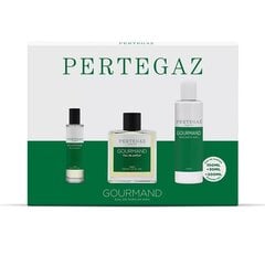 Мужской парфюмерный набор Pertegaz Gourmand 3 Предметы цена и информация | Мужские духи | pigu.lt