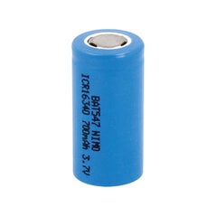 Аккумуляторная батарейка NIMO LC16340 700 mAh 3,7 V цена и информация | Батарейки | pigu.lt