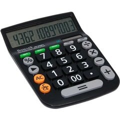 Калькулятор Bismark CD-2648T Чёрный цена и информация | Канцелярские товары | pigu.lt