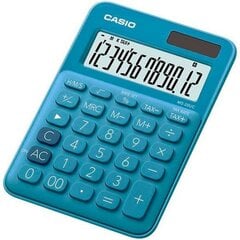 Калькулятор Casio MS-20UC Синий (2,3 x 10,5 x 14,95 cm) цена и информация | Канцелярские товары | pigu.lt