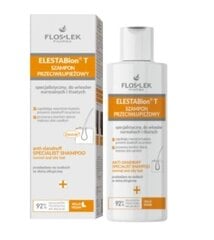 Šampūnas nuo pleiskanų normaliems ir riebiems plaukams Flos-Lek ElestaBion T, 150 ml цена и информация | Шампуни | pigu.lt