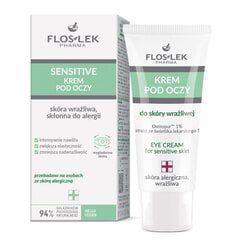 Флос-Лэк Фарма Чувствительный крем для глаз для чувствительной кожи, склонной к аллергии, 30 мл. цена и информация | Сыворотки, кремы для век | pigu.lt