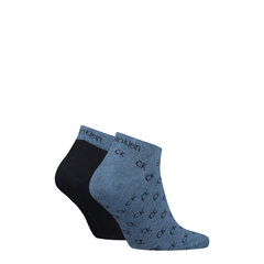 Носки мужские Calvin Klein серые 40-46, 3 пары цена и информация | Мужские носки | pigu.lt