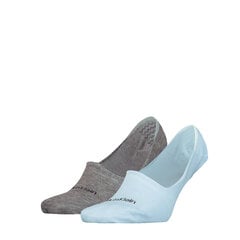 Носки мужские Calvin Klein серые 40-46, 3 пары цена и информация | Мужские носки | pigu.lt