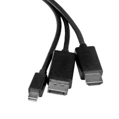 Startech Mini DisplayPort – HDMI adapteris DPMDPHD2HD, 2m kaina ir informacija | Kabeliai ir laidai | pigu.lt