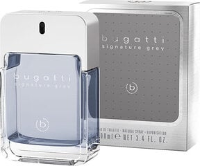 Tualetinis vanduo Bugatti Signature Grey, 100 ml kaina ir informacija | Kvepalai vyrams | pigu.lt