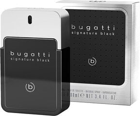 Tualetinis vanduo Bugatti Signature Black, 100 ml kaina ir informacija | Kvepalai vyrams | pigu.lt
