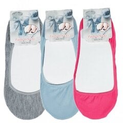 Kojinaitės moterims 6691-3, įvairių spalvų, 3 poros kaina ir informacija | Moteriškos kojinės | pigu.lt