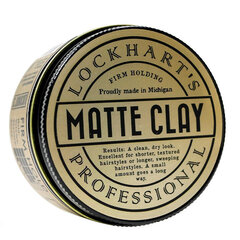 Plaukų pomada Lockhart's Matte Clay, 35g kaina ir informacija | Plaukų formavimo priemonės | pigu.lt