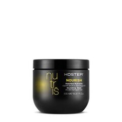 Maitinanti plaukų kaukė Koster Nutris Nourish, 500 ml kaina ir informacija | Priemonės plaukų stiprinimui | pigu.lt