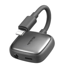 Mcdodo Lightning на AUX mini jack 3.5мм + адаптер Lightning, Mcdodo CA-2740 (серый) цена и информация | Адаптеры, USB-разветвители | pigu.lt