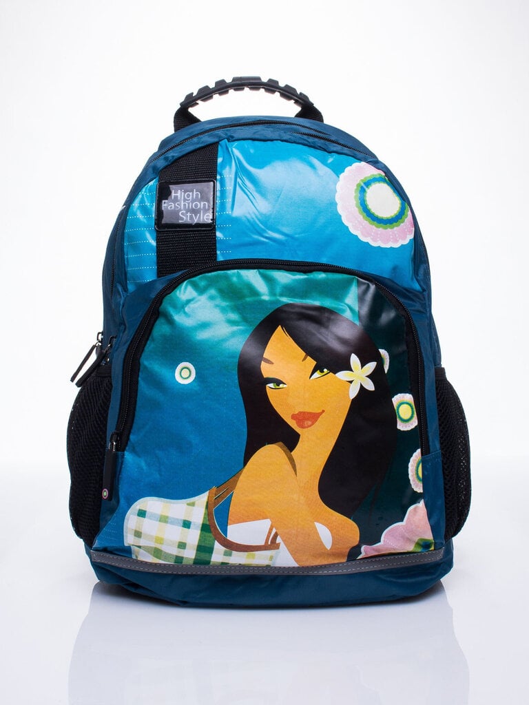 Mokyklinė kuprinė Disney Mulan, mėlyna kaina ir informacija | Kuprinės mokyklai, sportiniai maišeliai | pigu.lt