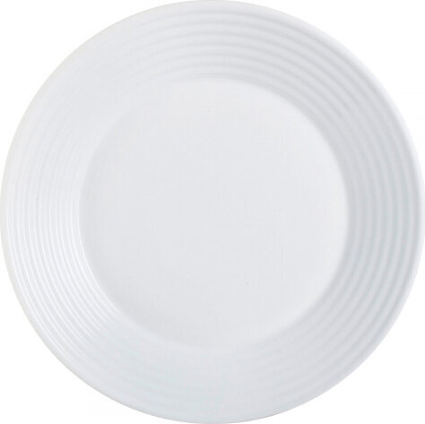 Luminarc Harena dubuo, baltos spalvos, 23,5 cm, 24 vnt kaina ir informacija | Indai, lėkštės, pietų servizai | pigu.lt