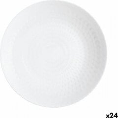 Luminarc Pampille dubuo, baltos spalvos, 20 cm, 24 vnt kaina ir informacija | Indai, lėkštės, pietų servizai | pigu.lt