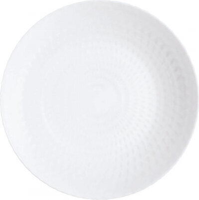 Luminarc Pampille dubuo, baltos spalvos, 20 cm, 24 vnt цена и информация | Indai, lėkštės, pietų servizai | pigu.lt