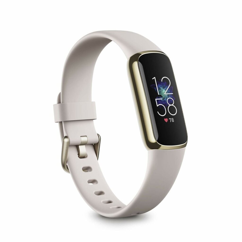 Fitbit Luxe Soft Gold/Lunar White цена и информация | Išmanieji laikrodžiai (smartwatch) | pigu.lt