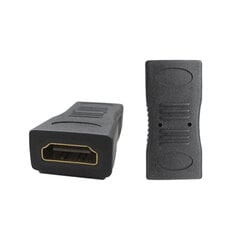 Edm HDMI adapteris, juodas kaina ir informacija | Adapteriai, USB šakotuvai | pigu.lt