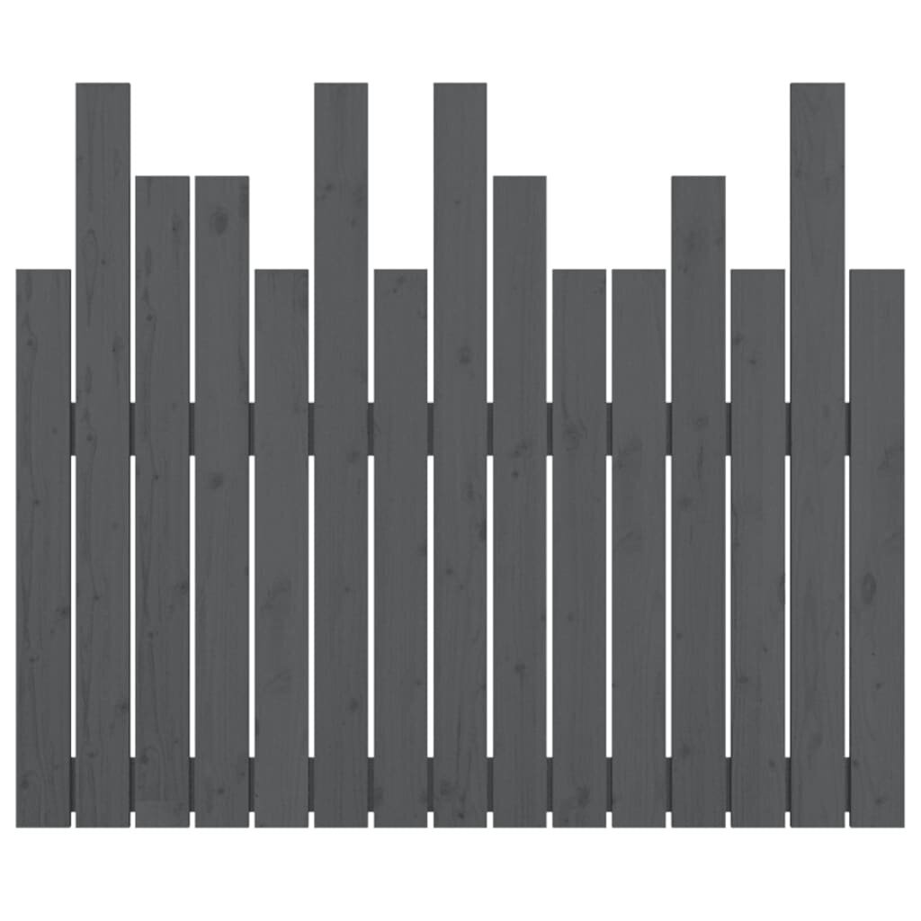 Sieninis galvūgalis vidaXL, pilkas kaina ir informacija | Lovos | pigu.lt