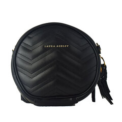 Сумка женская Laura Ashley A12-C01-BLACK, чёрная (19 x 19 x 9 cм) 12131081 цена и информация | Женские сумки | pigu.lt