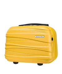Kelioninis Puccini krepšys-kosmetinė ABSQM020 M, geltonas kaina ir informacija | Lagaminai, kelioniniai krepšiai | pigu.lt