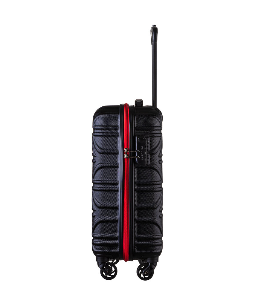 Mažas Puccini lagaminas ABS018 S, juodas kaina ir informacija | Lagaminai, kelioniniai krepšiai | pigu.lt