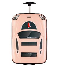 Mažas Puccini lagaminas ABS013 S, rožinis kaina ir informacija | Lagaminai, kelioniniai krepšiai | pigu.lt