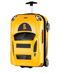 Mažas Puccini lagaminas ABS013 S, geltonas kaina ir informacija | Lagaminai, kelioniniai krepšiai | pigu.lt