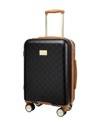 Mažas Puccini lagaminas ABS023 S , rudas kaina ir informacija | Lagaminai, kelioniniai krepšiai | pigu.lt