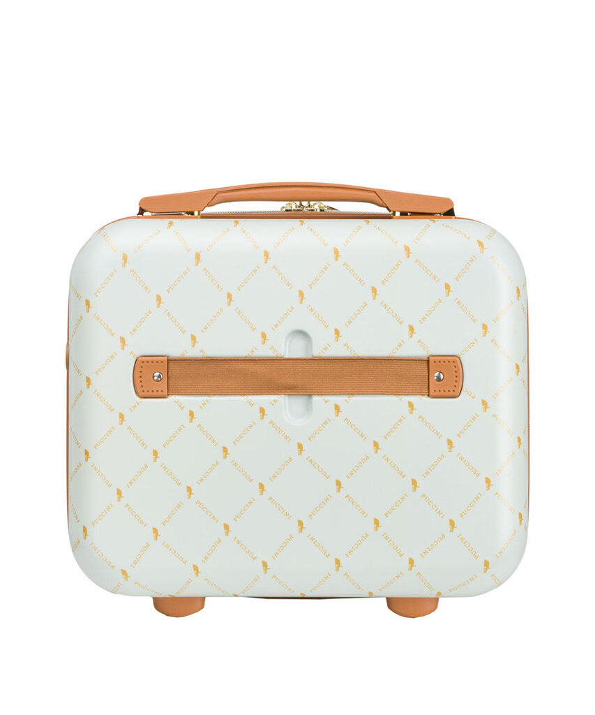 Kelioninis krepšys-kosmetinė Puccini ABSQM023 M, baltas kaina ir informacija | Lagaminai, kelioniniai krepšiai | pigu.lt