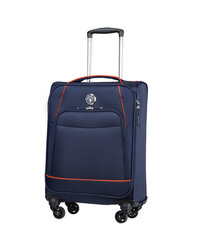 Mažas Puccini lagaminas EM-50450 S, mėlynas kaina ir informacija | Lagaminai, kelioniniai krepšiai | pigu.lt