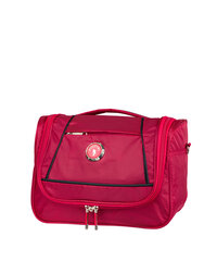 Kelioninis krepšys-kosmetinė Puccini QM80451 m, raudonas kaina ir informacija | Lagaminai, kelioniniai krepšiai | pigu.lt