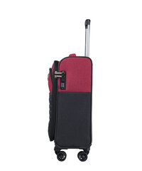 Mažas Puccini lagaminas EM-50710 S, raudonas kaina ir informacija | Lagaminai, kelioniniai krepšiai | pigu.lt