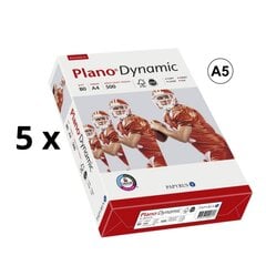 Biuro popierius PlanoDynamic, A5, 80 g/m2, 500 lapų 5 vnt kaina ir informacija | Sąsiuviniai ir popieriaus prekės | pigu.lt