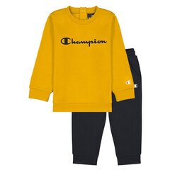 Спортивный костюм Champion Crewneck Baby, жёлтый 12128903 цена и информация | Комплекты для мальчиков | pigu.lt