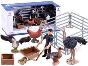 Fermos gyvūnų figūrėlių rinkinys su fermeriu kaina ir informacija | Žaislai berniukams | pigu.lt