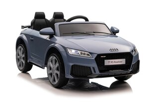 Vienvietis elektromobilis vaikams Audi TT RS, Šviesiai mėlynas kaina ir informacija | Audi Vaikams ir kūdikiams | pigu.lt