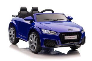 Одноместный электромобиль для детей Audi TT RS, синий цена и информация | Электромобили для детей | pigu.lt