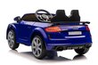 Vienvietis elektromobilis vaikams Audi TT RS, Mėlynas kaina ir informacija | Elektromobiliai vaikams | pigu.lt