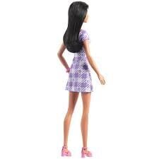Lėlė Barbie madistė violetine suknele kaina ir informacija | Žaislai mergaitėms | pigu.lt