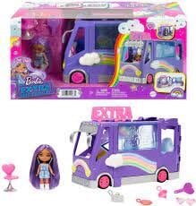 Pramogų autobusas Barbie Extra kaina ir informacija | Žaislai mergaitėms | pigu.lt