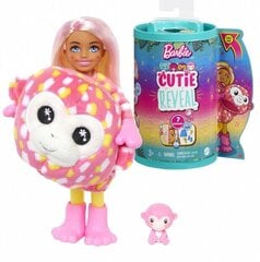 Lėlės Barbie Cutie Reveal rinkinys, beždžionėlė kaina ir informacija | Žaislai mergaitėms | pigu.lt