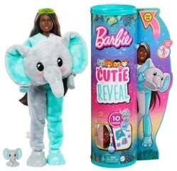 Lėlė Barbie Cutie Reveal rinkinys, drambliukė kaina ir informacija | Žaislai mergaitėms | pigu.lt