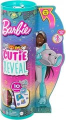 Lėlė Barbie Cutie Reveal rinkinys, drambliukė kaina ir informacija | Žaislai mergaitėms | pigu.lt